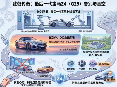 别等换代了，你搜的“新宝马Z4”已经是燃油敞篷时代的绝唱