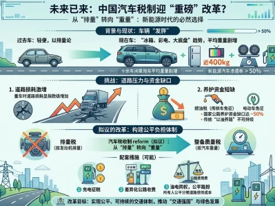 “4吨巨兽”压跨公路？从排量税到“以重计税”，电车免费路权正加速终结