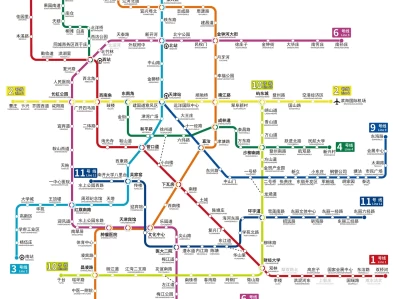 天津轻轨线路图_最新站点信息及换乘指南全解析
