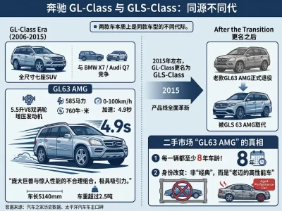 30万跌到50万：一台停产AMG大型SUV的魔幻身价曲线