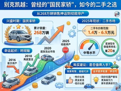 别克凯越：一代"国民家轿"的兴衰与二手车市场生存指南