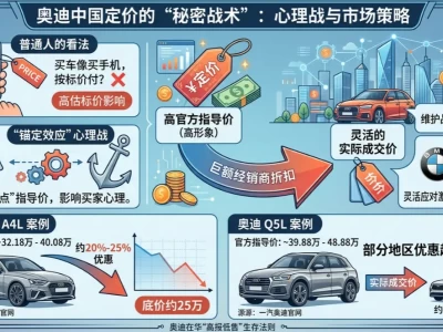 奥迪报价里的「信息差」：为什么你看到的指导价，永远买不到车？