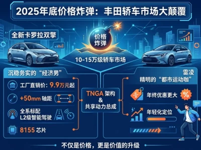 丰田10万-15万轿车选购指南：卡罗拉与雷凌，这对"孪生兄弟"到底怎么选？