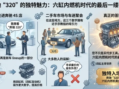 撕下“大奔”的标签：为什么懂车的人，都在满世界找一台“奔驰320”？