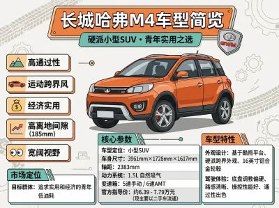 7万块的“小硬汉”为何消失？长城M4，一部中国SUV市场的快消品简史