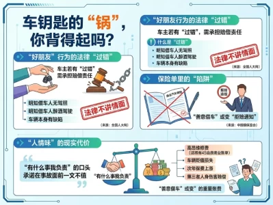 借车给朋友的隐性成本：一次剐蹭可能毁掉十年交情