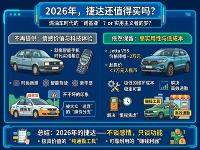 跌破7万的“大众平替”：2026年，谁还在买一汽捷达？