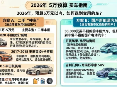 女士自动挡省油小型车怎么选：2026年超详细避坑清单，一次买对不后悔