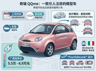 奇瑞QQme：中国汽车史上最被低估的"设计叛逆者