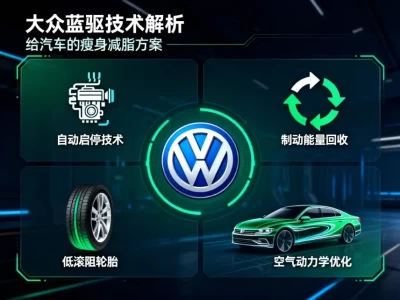 大众“蓝驱技术”深度解析：省油不仅是口号，更是德系“黑科技”的集大成者
