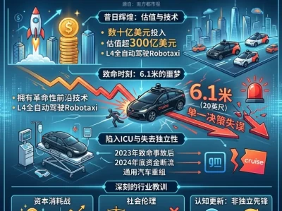 烧光百亿美元后被母公司“拔管”：克鲁斯（Cruise）为何输掉了自动驾驶的豪赌？