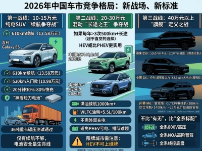 2026年SUV市场：你以为的"新款"，可能只是在为旧逻辑买单