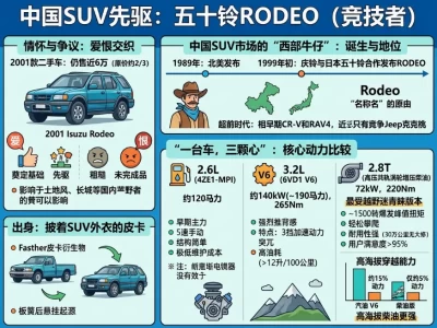 五十铃竞技者：一辆被遗忘的越野老炮，为何至今有人花高价求一台20年车龄的它？