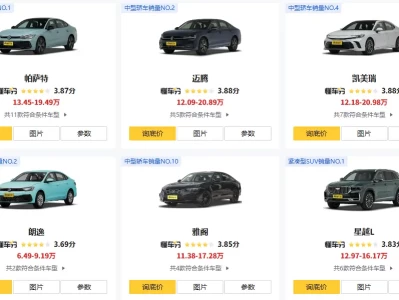15万左右的车排行榜_2025最值得入手的性价比车型推荐