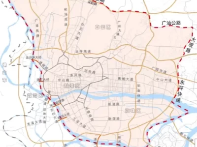 广州开4停4范围地图_最新限行区域边界一目了然
