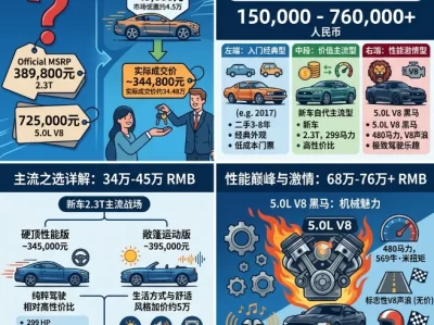 34万与76万，都能圆一个“野马梦”——你的预算在价格光谱的哪一段？