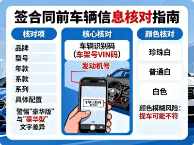 2026购车合同避坑指南：10大注意事项让你买车不吃哑巴亏