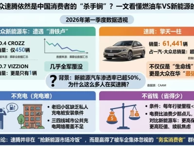 大众速腾：一款燃油车凭什么在2026年还能月销破两万？