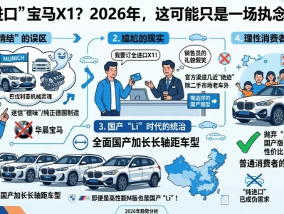 别找了！为什么“纯进口宝马X1”正在成为一个历史名词？
