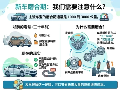 新车磨合期多少公里_新车落地后的前3000公里到底该怎么开