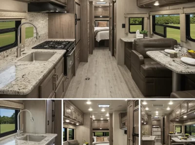 房车内部图片_带你揭秘豪华房车的精致内饰空间