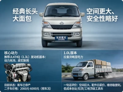 长安星光6345：被遗忘的“回本利器”，还是高性价比的物流神车？