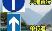 单行道标志怎么看_教你快速识别单行道标识技巧