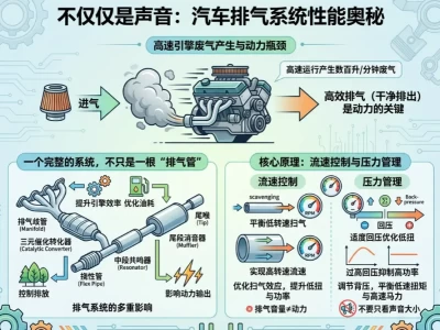 排气系统到底在“排”什么？很多人只看到了噪音，却忽略了真正的价值
