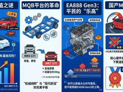 内燃机钢炮的谢幕余晖：为什么7代高尔夫GTI才是你绕不开的“朱砂痣”？