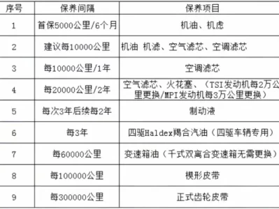 汽车保养一般做什么项目_常见养护项目图文全解析
