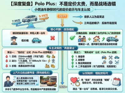 Polo Plus：一辆"顶配小型车"的定价悖论，暴露了谁的真实焦虑？