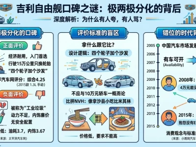 自由舰：那台被嘲笑的国产车，如何教会我们重新定义"值不值