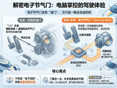 电子油门是什么？原理是什么？