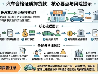 提车没给合格证？揭露4S店汽车合格证质押贷款黑幕，超详细避坑与维权指南
