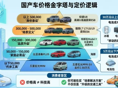 国产汽车价格：你以为在买配置，其实在为"认知税"买单