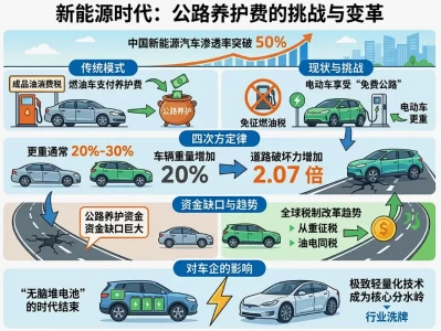 谁来为马路“买单”？当电动车告别“免费午餐”，车重税离我们有多远？