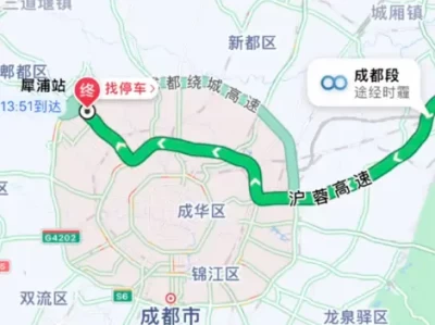 成都限行区域地图_2025最新限行范围及高清示意图