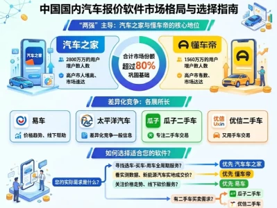 2026年汽车报价软件哪个最好？主流平台深度对比与选购指南