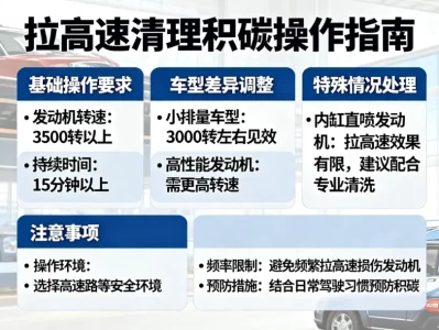 拉高速清积碳到底要多久？一篇文章讲透操作细节与误区