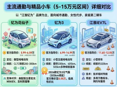 从5万代步到200万高定：2026江淮电动汽车最新报价与选购生存指南