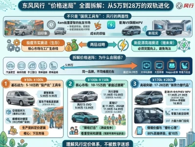 别被6万的起售价骗了：买东风风行，你必须看懂的「双轨」价格底牌