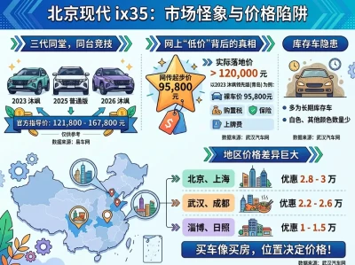 现代ix35现在到底多少钱？别被"9万抄底"忽悠了