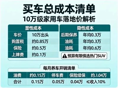新手买车注意事项有哪些？