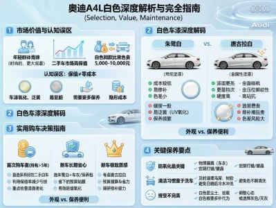 白色A4L，为何是“明智之选”与“甜蜜负担”的结合体？