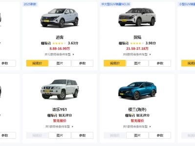 日产SUV全系车型_Nissan品牌SUV大全及日语含义解析