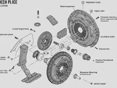 离合器有哪些部件_详解各部件功能与作用
