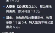 高速公路收费标准_2025最新高速收费政策详解