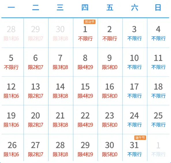 今日限行尾号北京_最新限行规定及查询方法 第1张