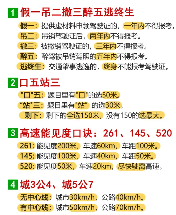 懒人驾考科目一技巧_轻松掌握理论考试的5个高效方法 第1张