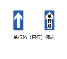 单行道入口和出口标志_如何正确识别单行道交通标识 第1张